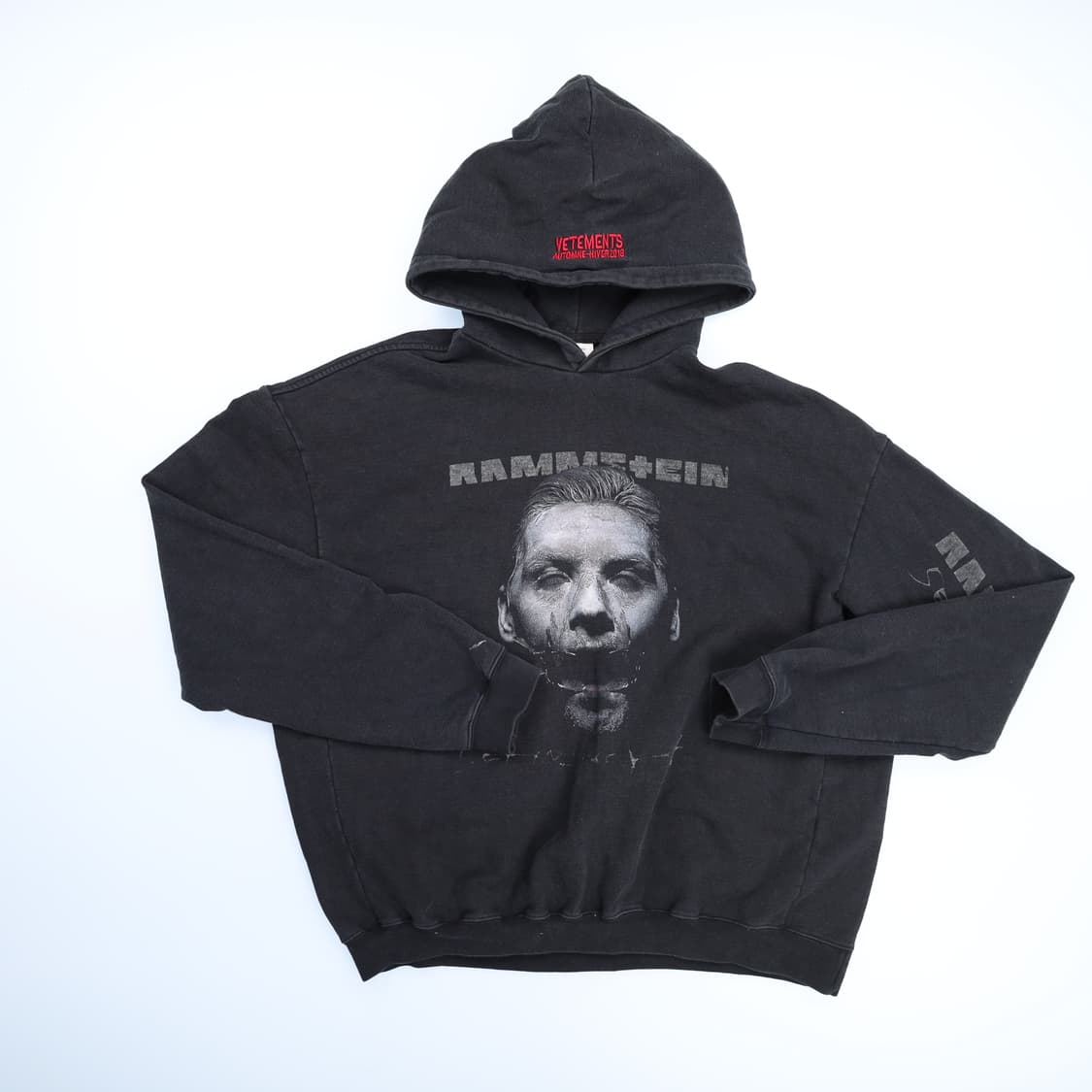 M 람슈타인 프린팅 후드티 0210H1 상품이미지1