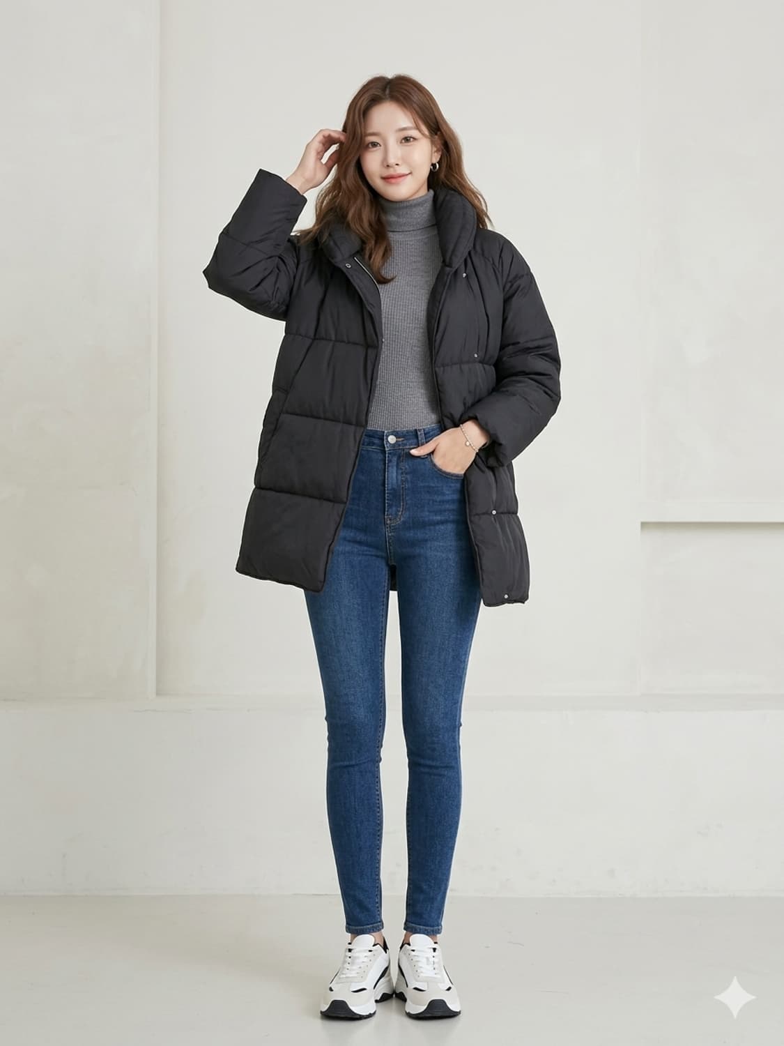 DENIM & SUPPLY Famph 하이넥 패딩 자켓 상품이미지1