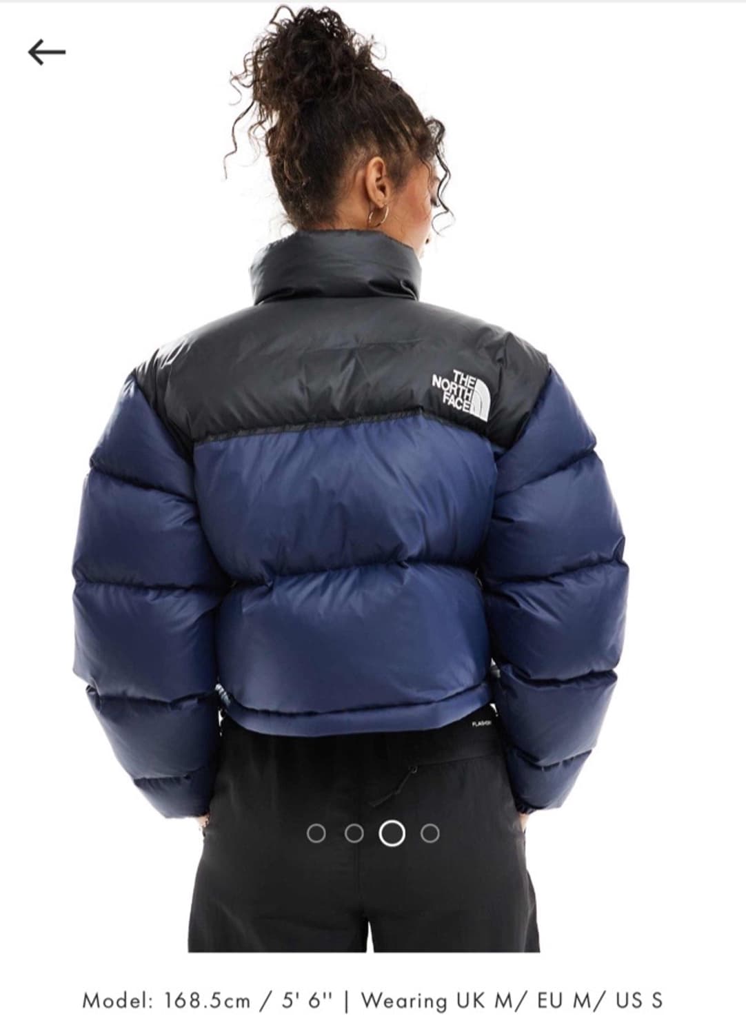 [노스페이스] 크롭 눕시 패딩 상품이미지3