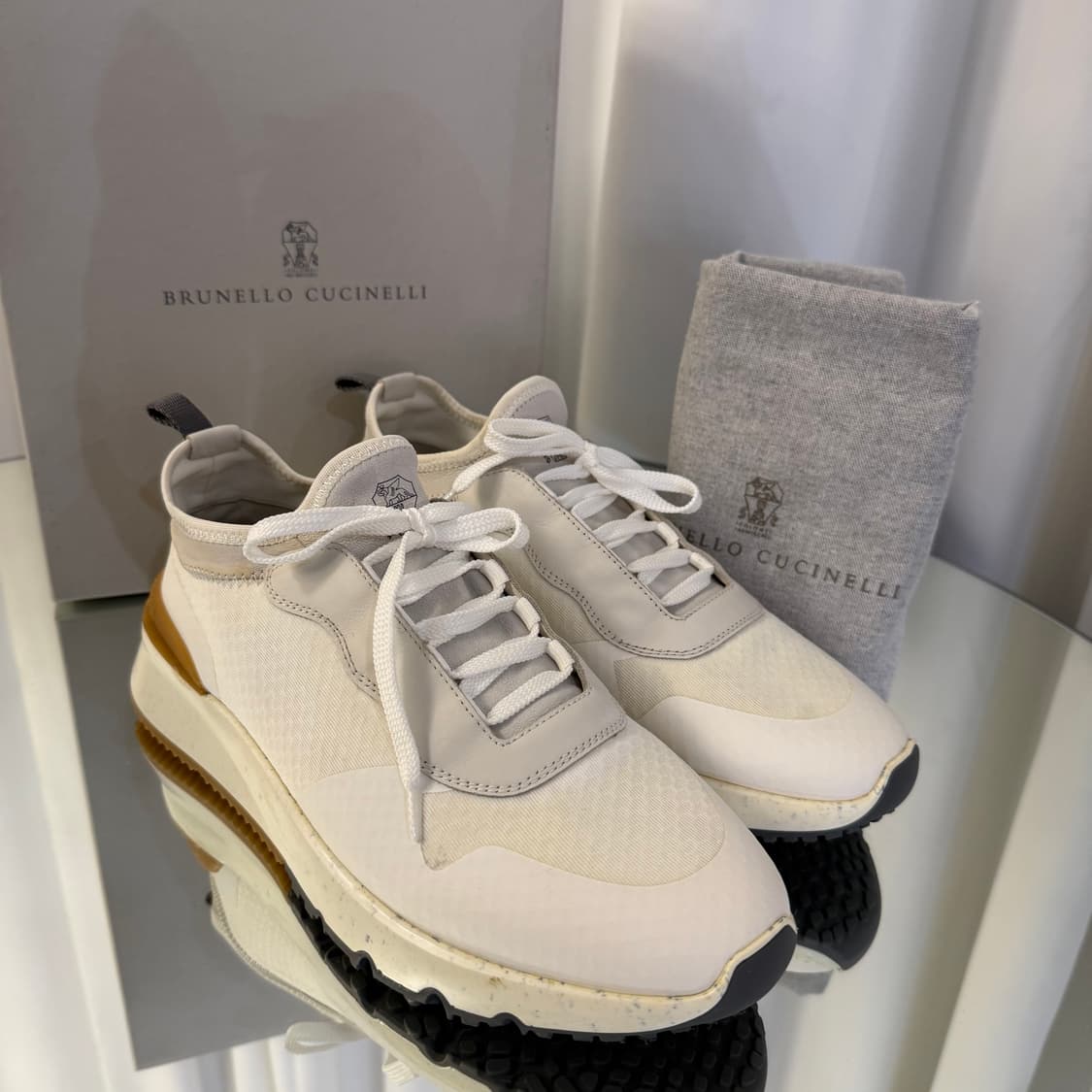 (42) 브루넬로 쿠치넬리 엑티브 러너 스니커즈 상품이미지2