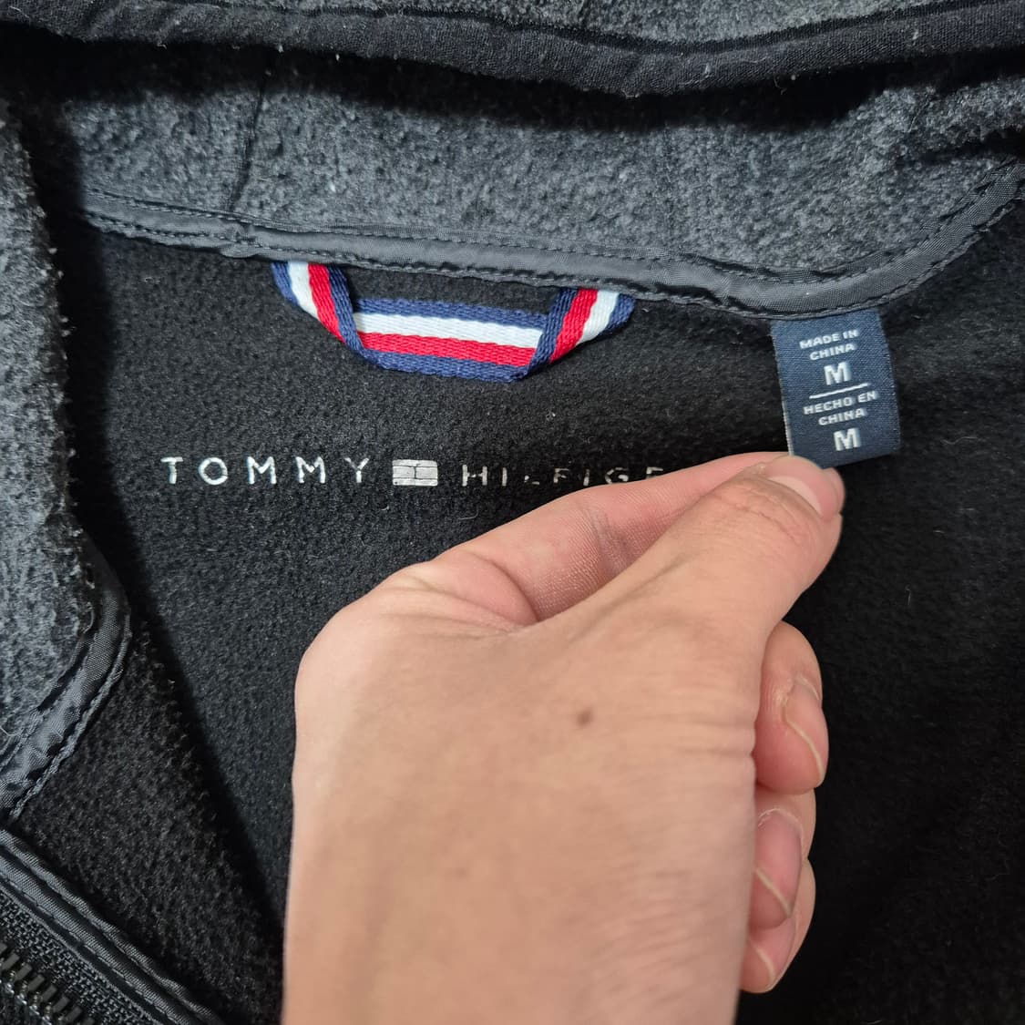 타미힐피거 남성 후드 플리스 후리스 자켓 상품이미지7