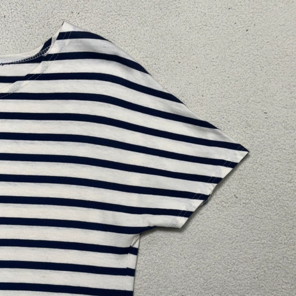 SAINT JAMES 단가라 원피스 스트링 S 상품이미지3