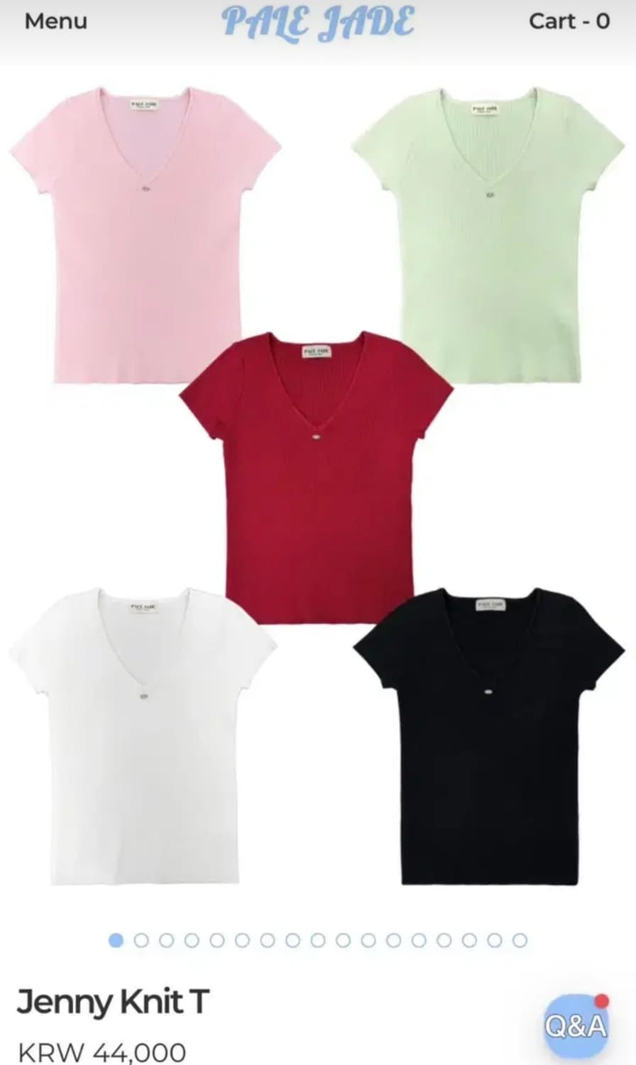 페일제이드 제니 니트 탑 상품이미지3