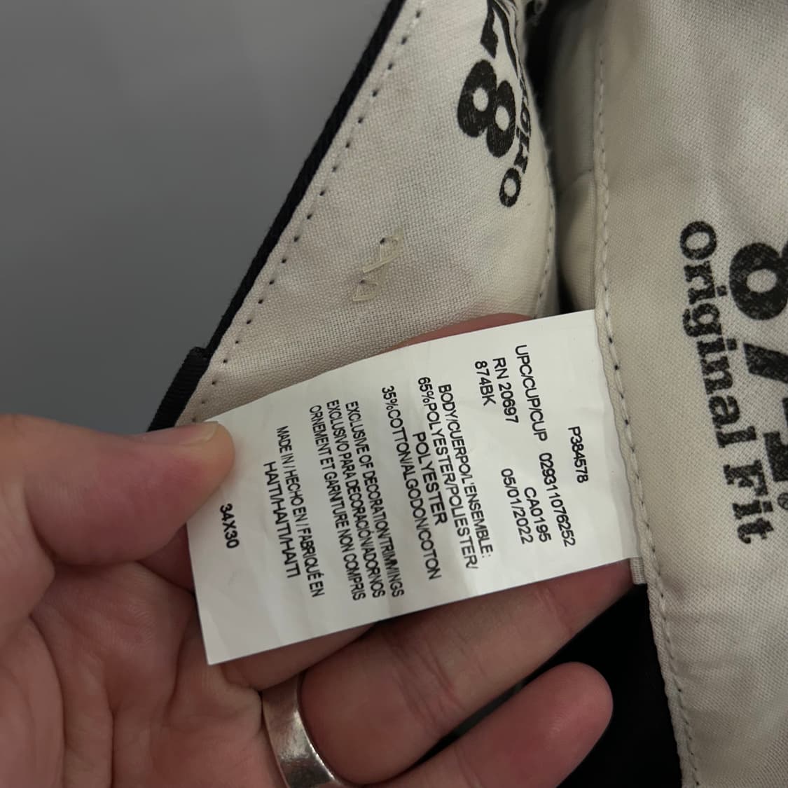 디키즈 874 레귤러핏 오리지널 코튼 치노팬츠 상품이미지4
