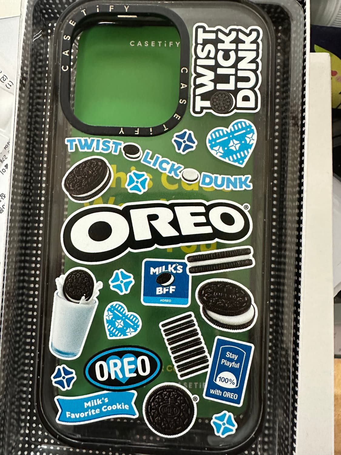 아이폰14pro 오레오 X 케이스티파이 팝니다 상품이미지1