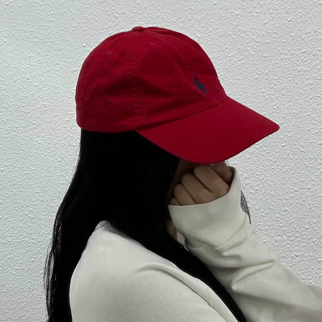 폴로 랄프로렌 네이비포니 레드 볼캡 상품이미지2