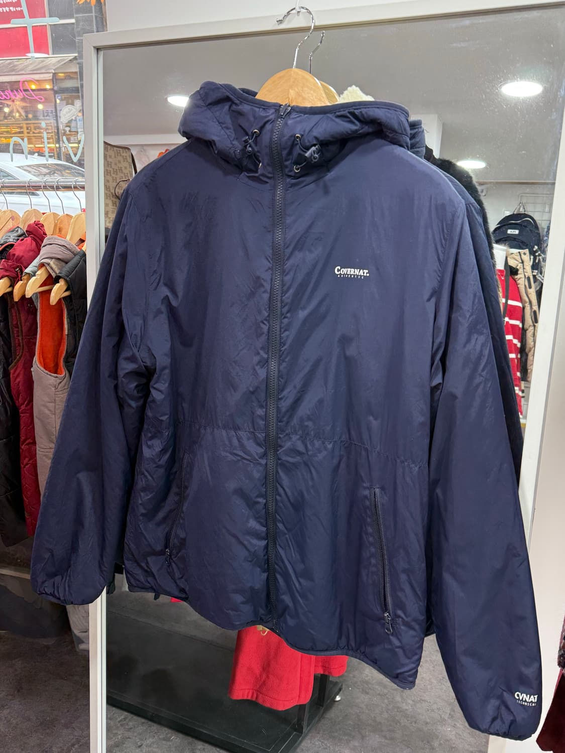 커버낫 리버시블 플리스 자켓 상품이미지4