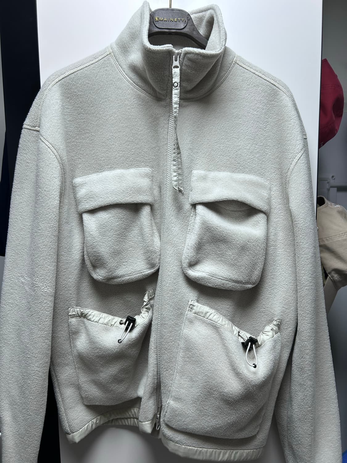 언어펙티드 플리스(에크루 색상) 상품이미지1