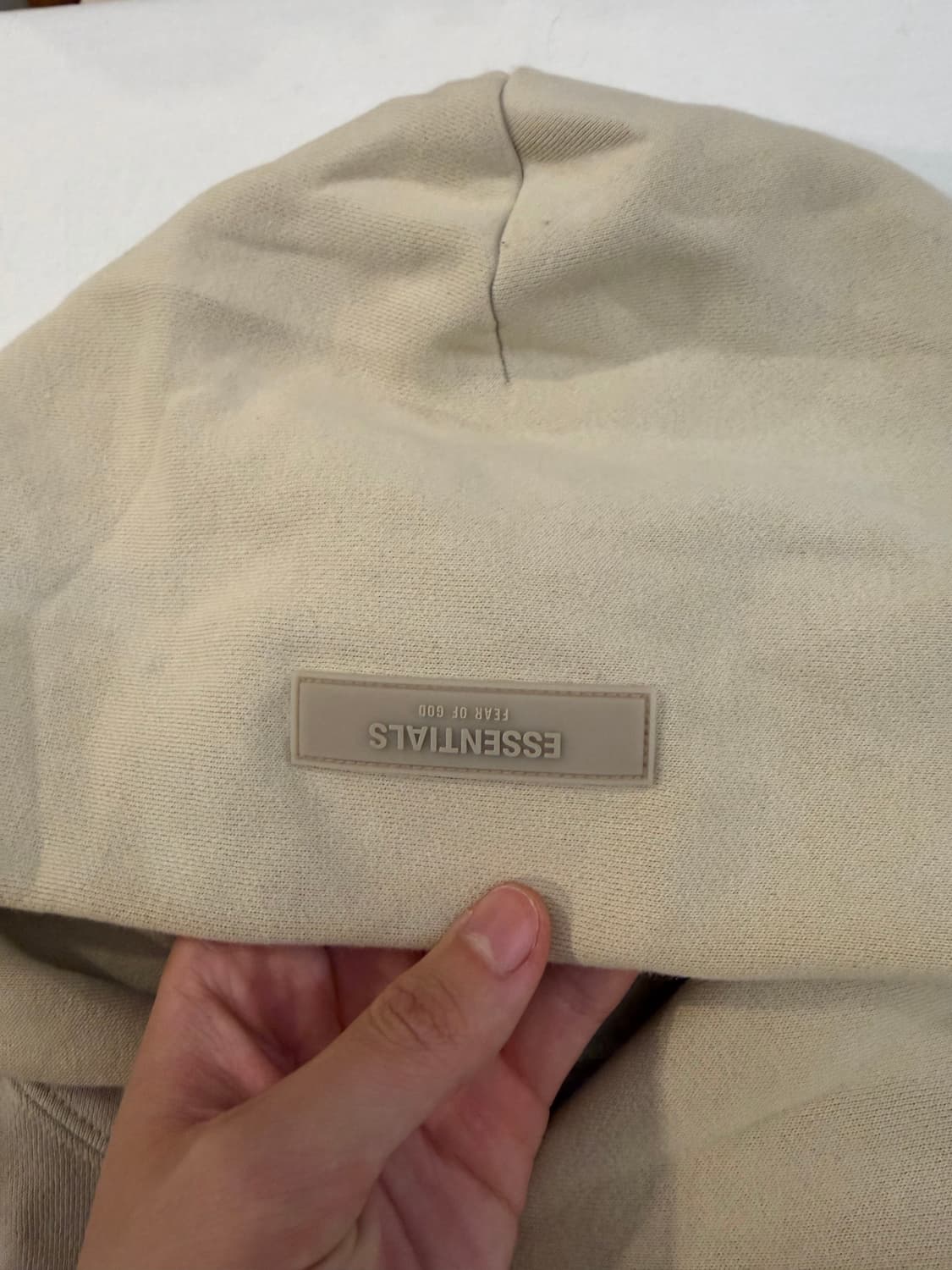 피어오브갓 에센셜 1977 후드티 크림 상품이미지3