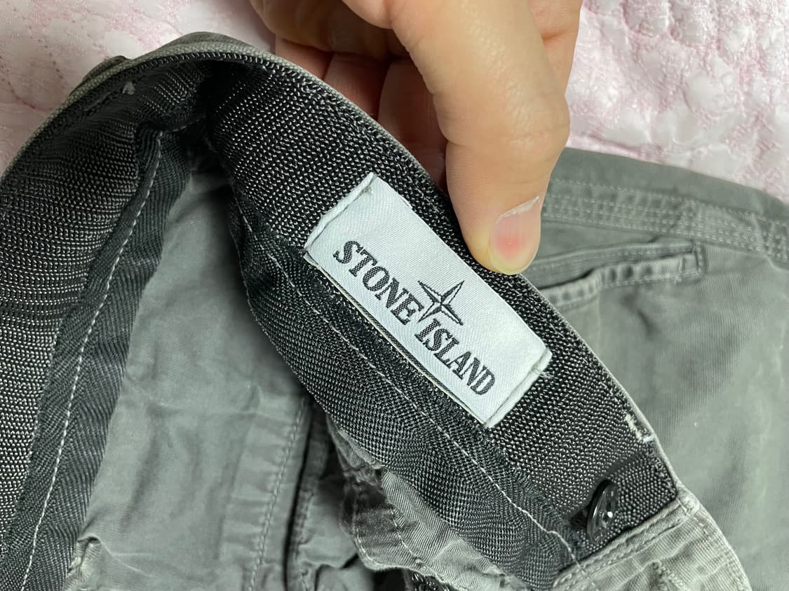 정품 새상품급 스톤아일랜드 카고바지 31-32 상품이미지4