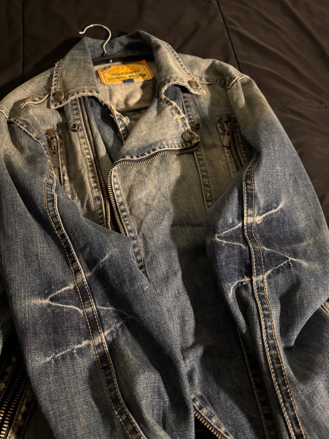 버커루 데님 라이더 자켓 상품이미지4