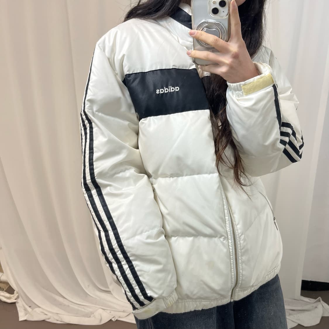 Adidas Oldschool Puffer Jacket 상품이미지3