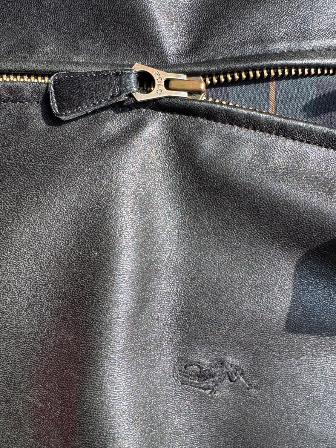 폴로 랄프로렌 가죽자켓 [XL] 입니다 상품이미지3