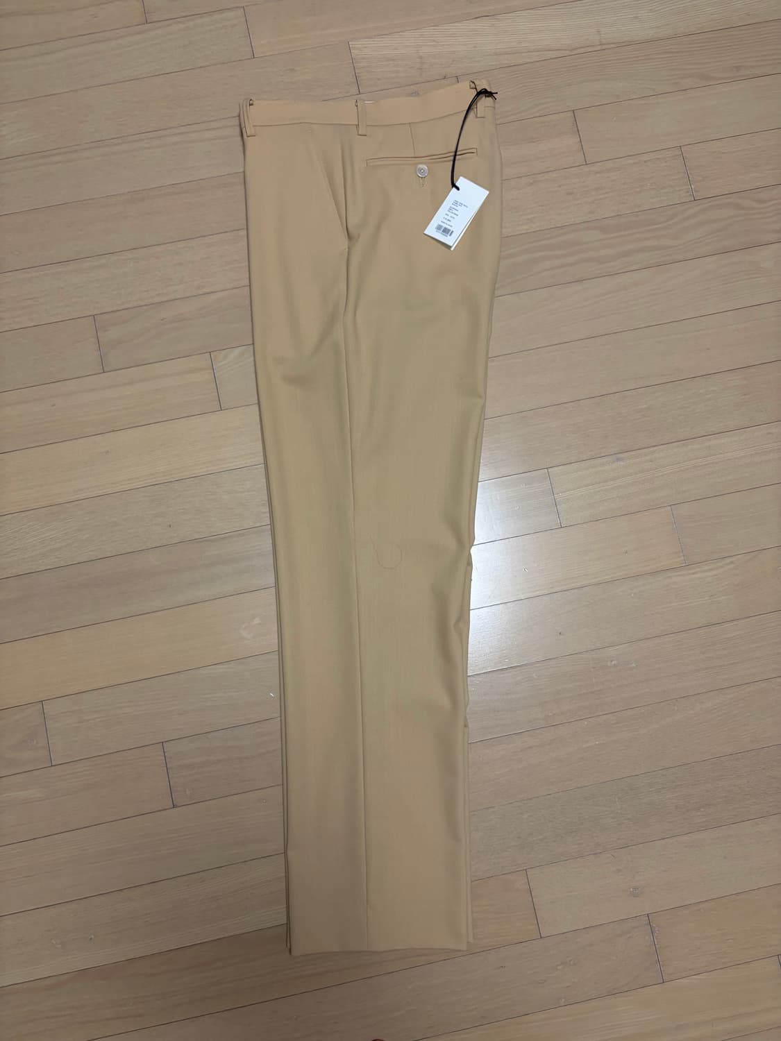 오라리 울도비 슬랙스 옐로우 베이지 상품이미지2