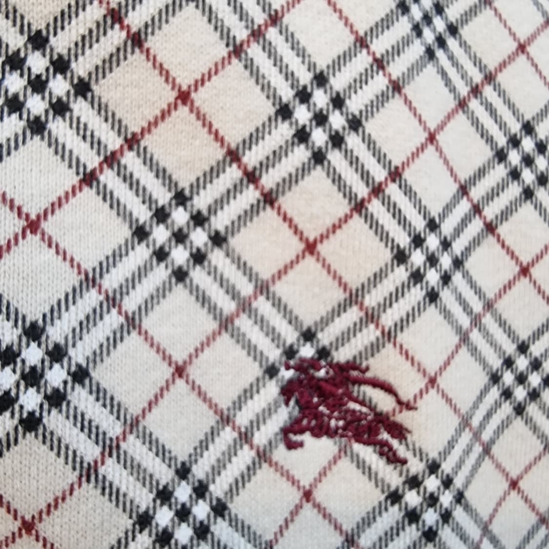 BURBERRY BLUE LABEL 버버리 블루라벨 크롭 체크 후드집업 상품이미지5