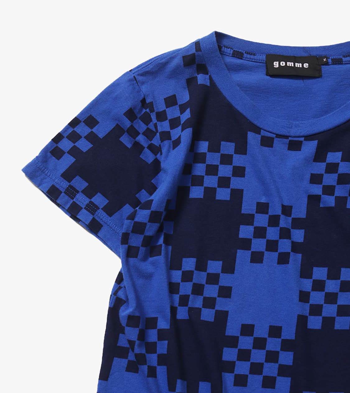 GOMME - CHECKER BOARD T SHIRT 상품이미지4