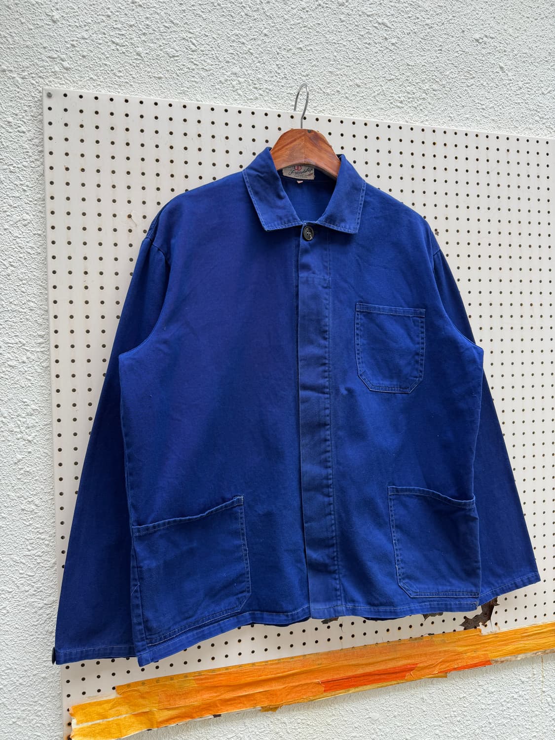 1970s FRIENDSHIP INDIGO BLUE 빈티지 프렌치워크자켓 상품이미지7
