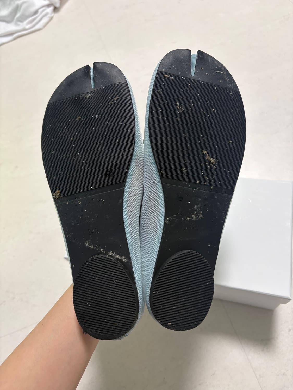 아수라 STUD TABI MESH FLAT (SKY BLUE) 상품이미지7