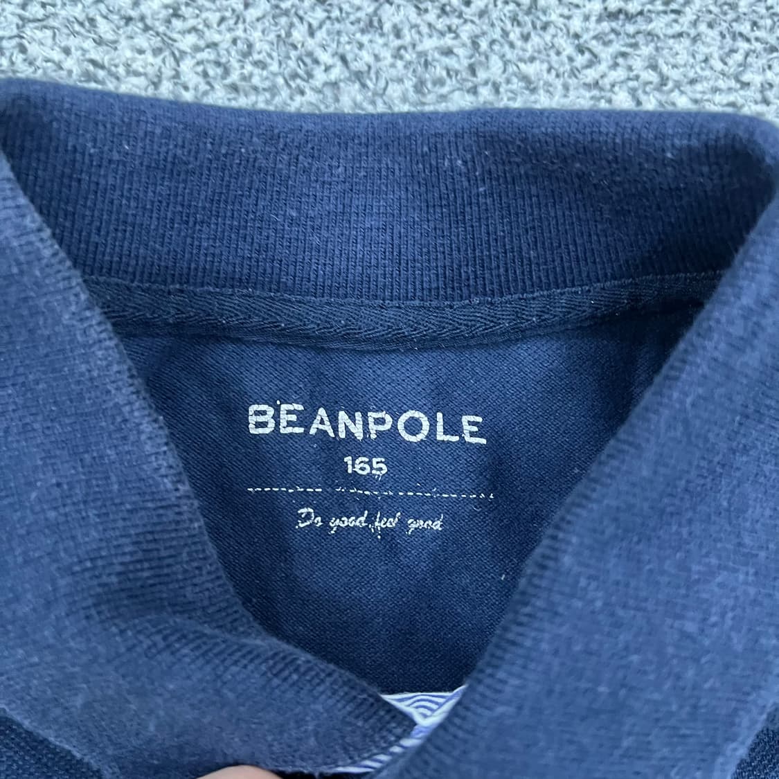 165 빈폴 키즈 반팔 카라 티셔츠 0320M 상품이미지2