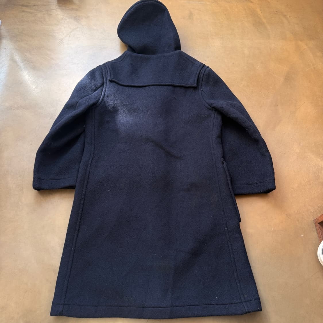 DAY & Lloyd 영국 울혼방 타탄체크 안감 더플코트 떡볶이 코트 상품이미지5