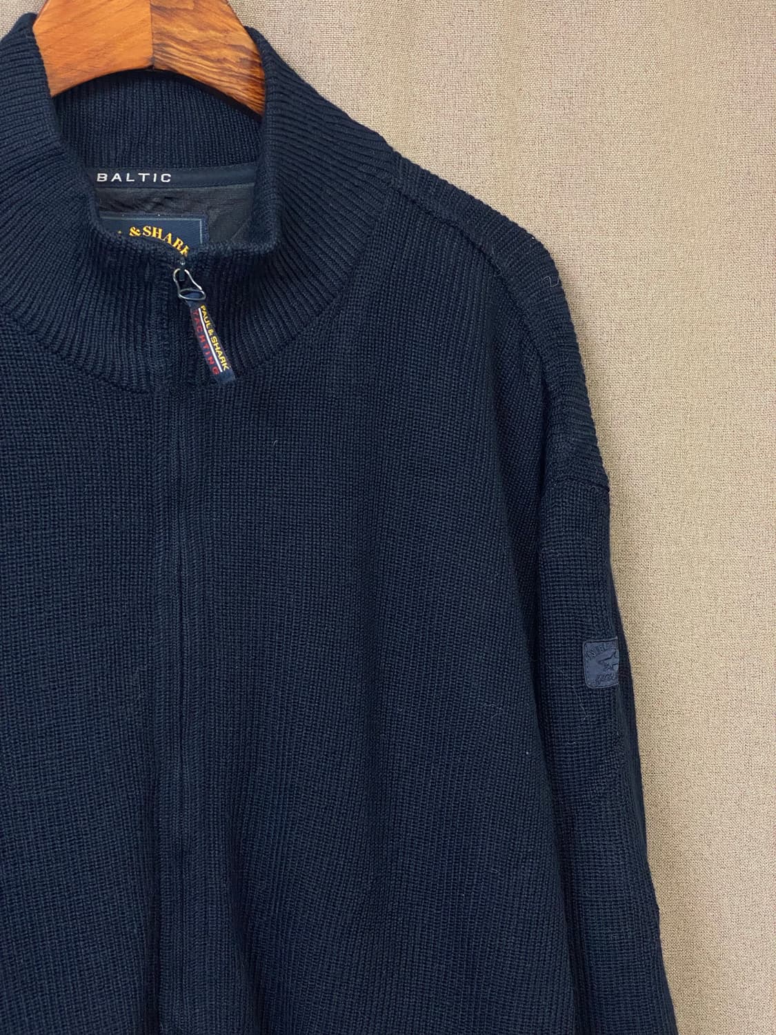 빈티지 헤비 니트 집업 상품이미지3