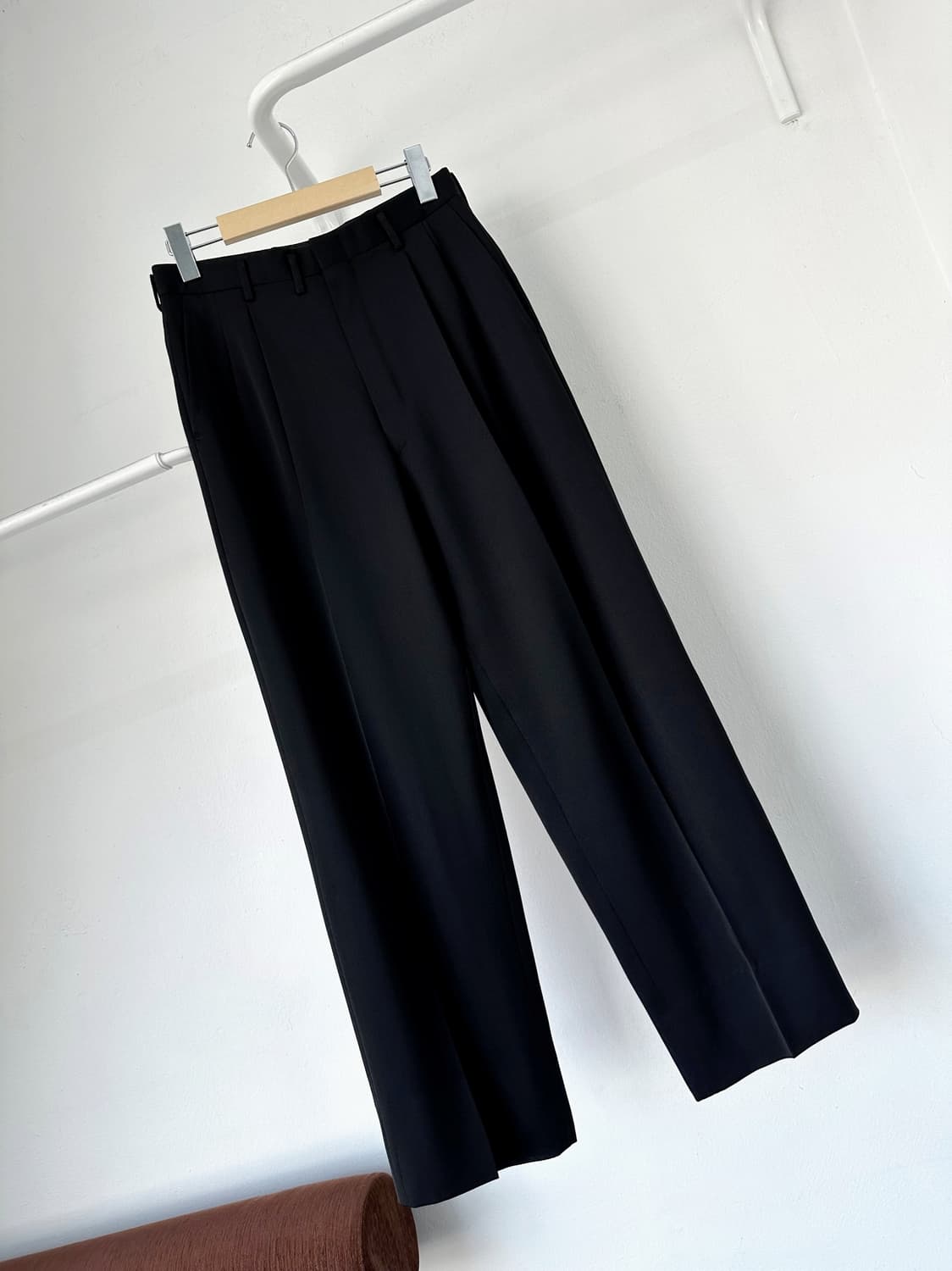 2 pleats wide tapered tro 상품이미지9
