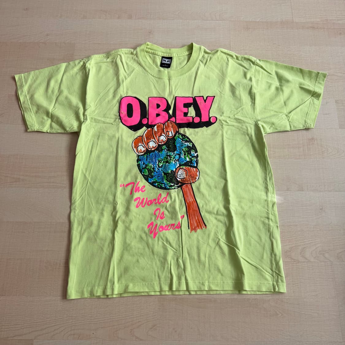 Obey 그래픽 반팔티 상품이미지1