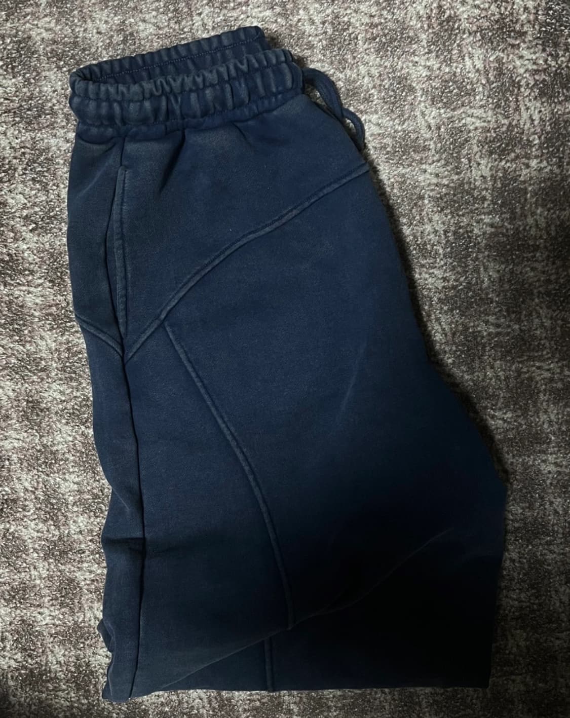 인템포무드 벌룬핏 워싱 스웻 팬츠 상품이미지1