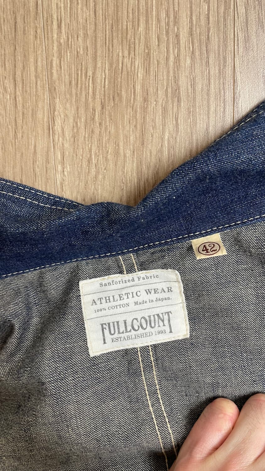 풀카운트 데님 초어자켓 42 상품이미지6
