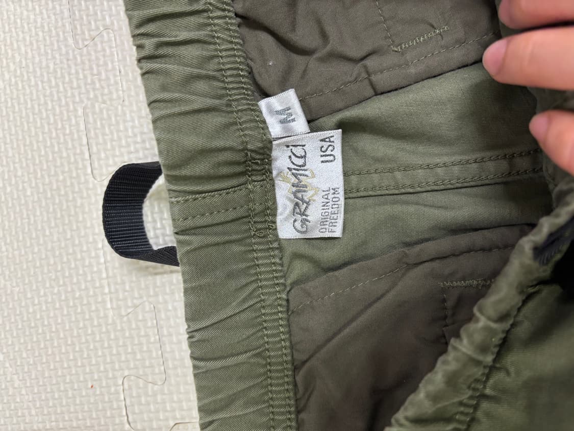 그라미치 NN팬츠 올리브 M 상품이미지2