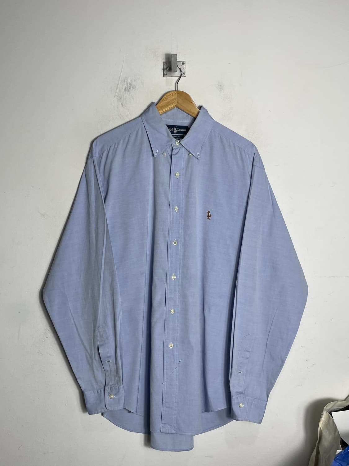 폴로 랄프로렌 옥스포드 하늘색 셔츠 상품이미지1