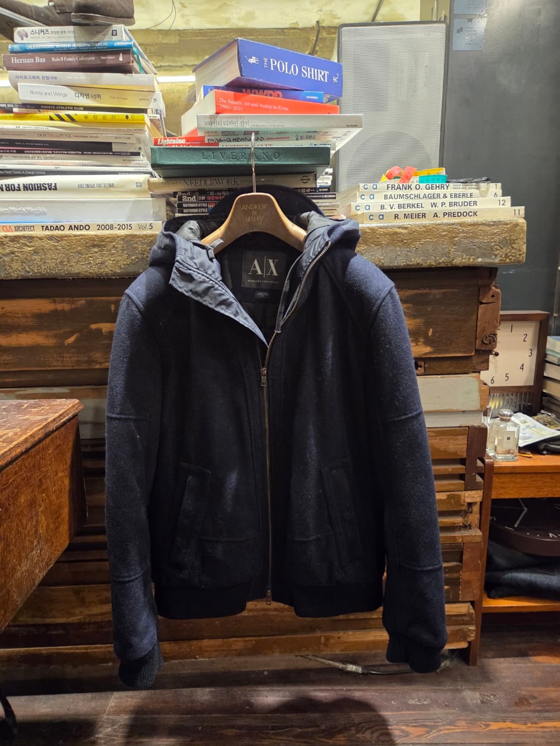 아르마니 익스체인지 후드 짚업  상품이미지8