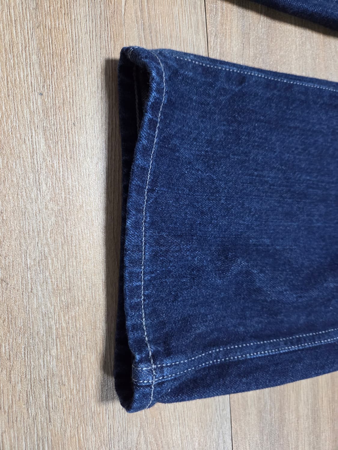 러프사이드 드레이프 데님 원워시 상품이미지3