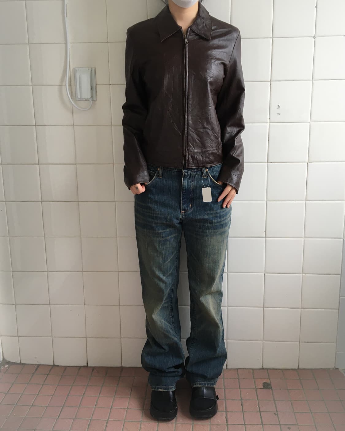 lamb Leather jacket 상품이미지5