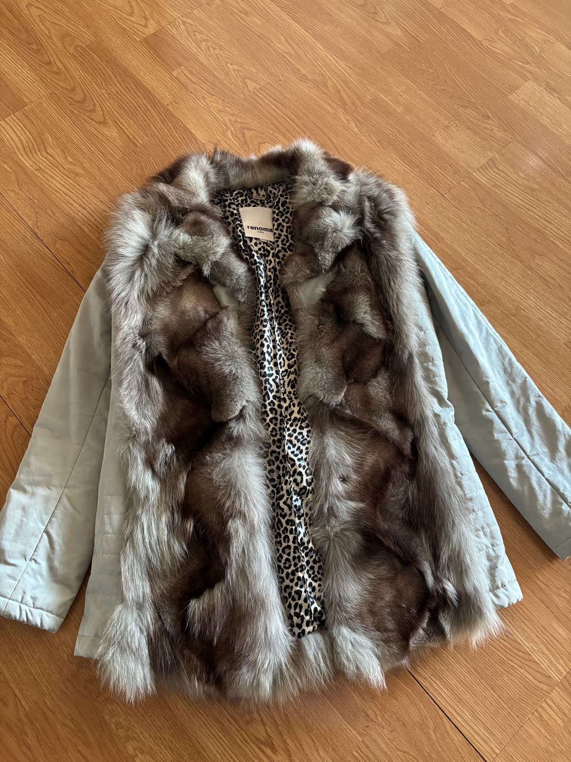 레노마 퍼 자켓 상품이미지1