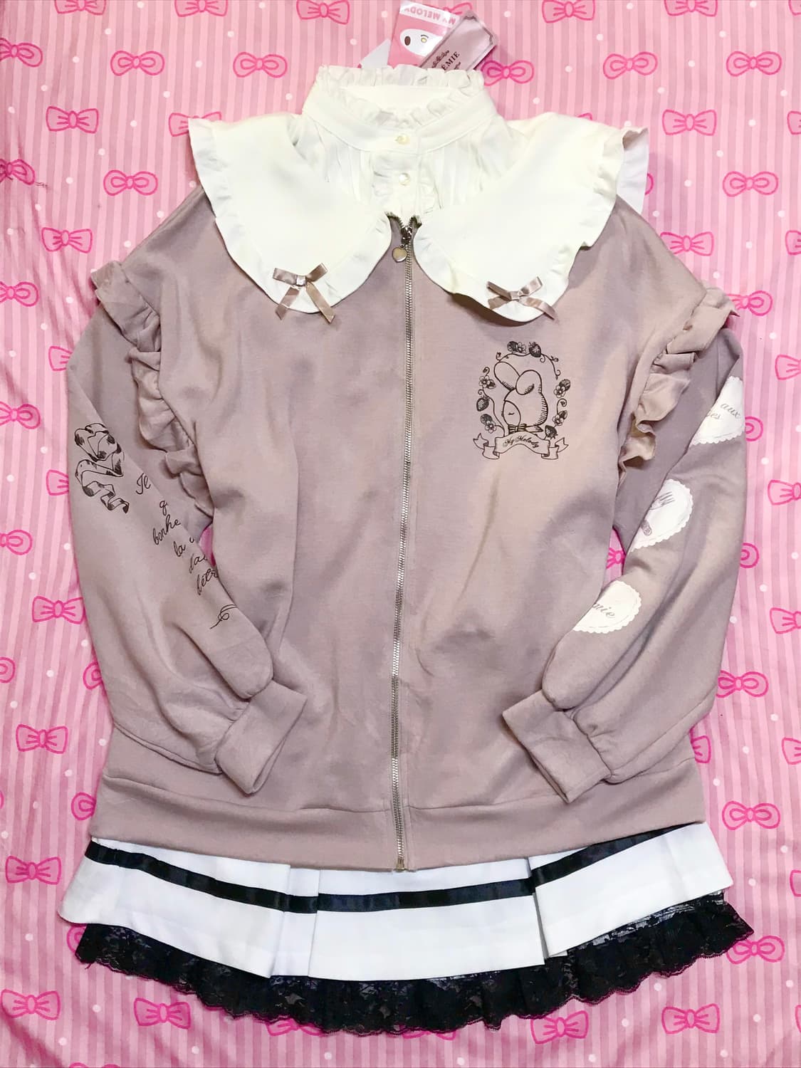 Noemie 노에미 마이멜로디 지뢰계 집업 상품이미지1