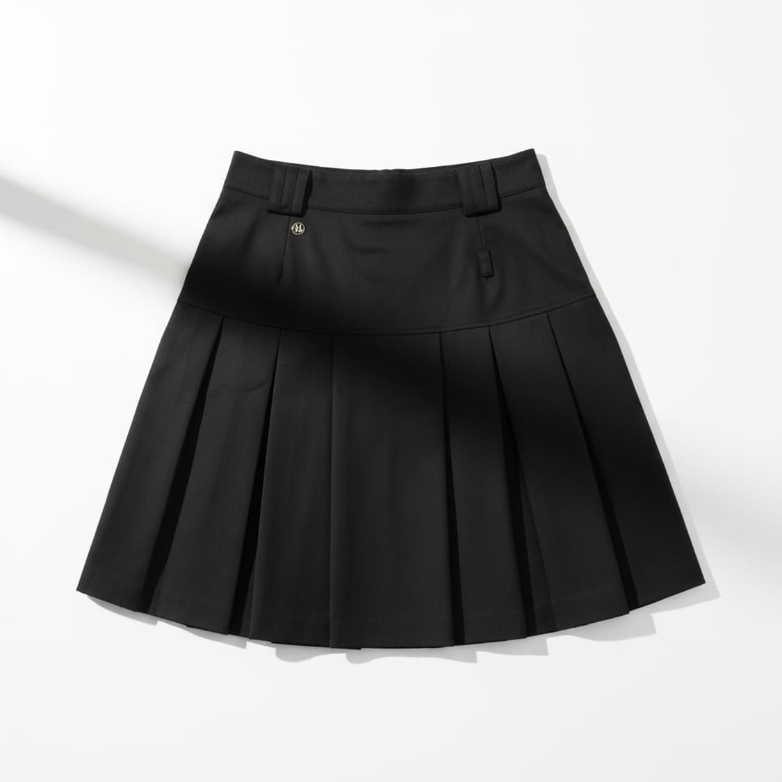 플레어업 블랙 플리츠 미니스커트 XS 상품이미지1