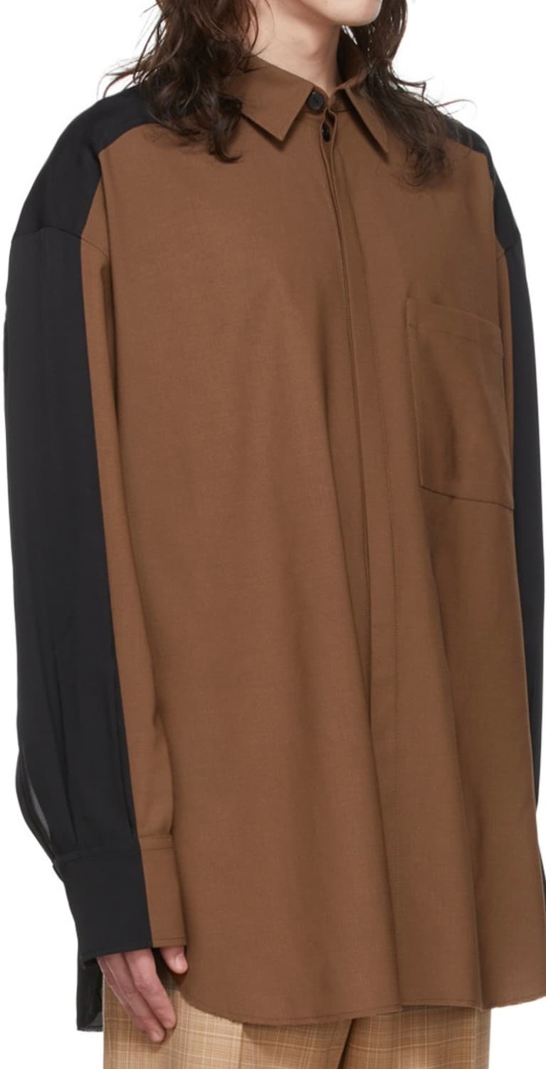 Gauchere ssense exclusive brown shirt 상품이미지2
