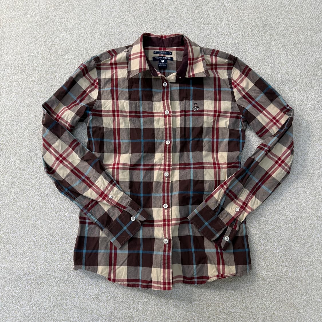 FL 티니위니 체크셔츠 0202T1 상품이미지1