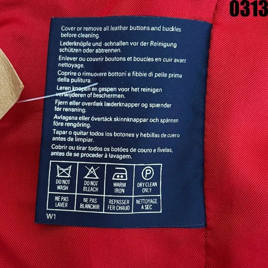 버버리 클래식 울 블레이저 자켓 S 0313  상품이미지8