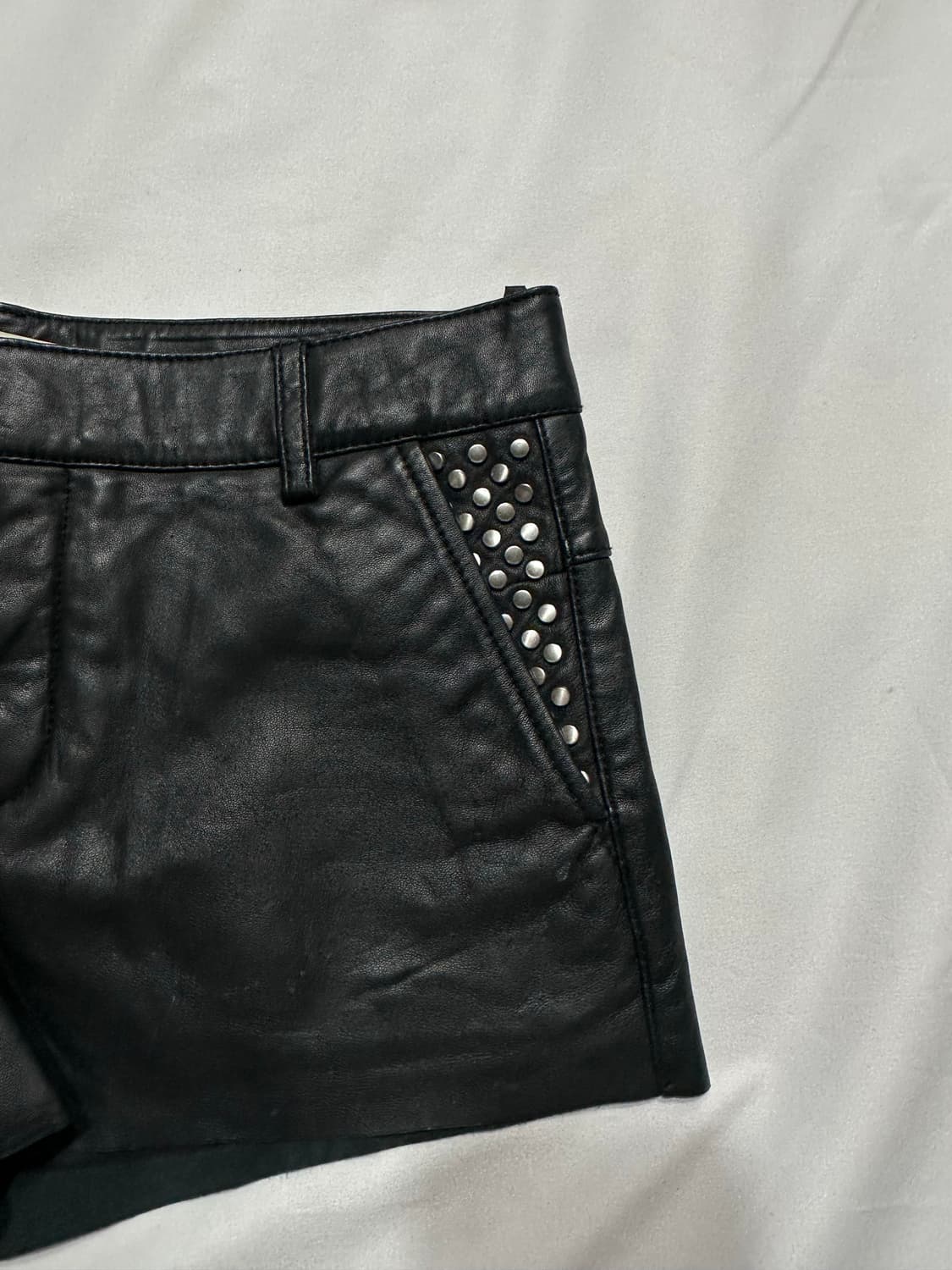 ZADIG&VOLTAIRE 레더 핫팬츠 상품이미지2