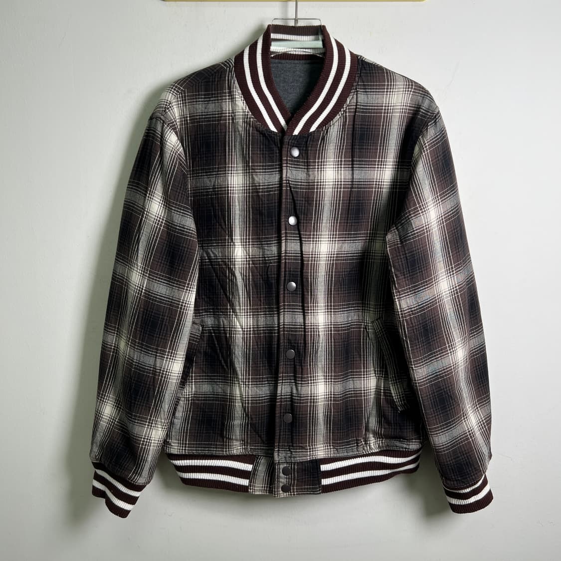 Dickies 디키즈 그레이 리버시블 바시티 자켓 L 상품이미지7