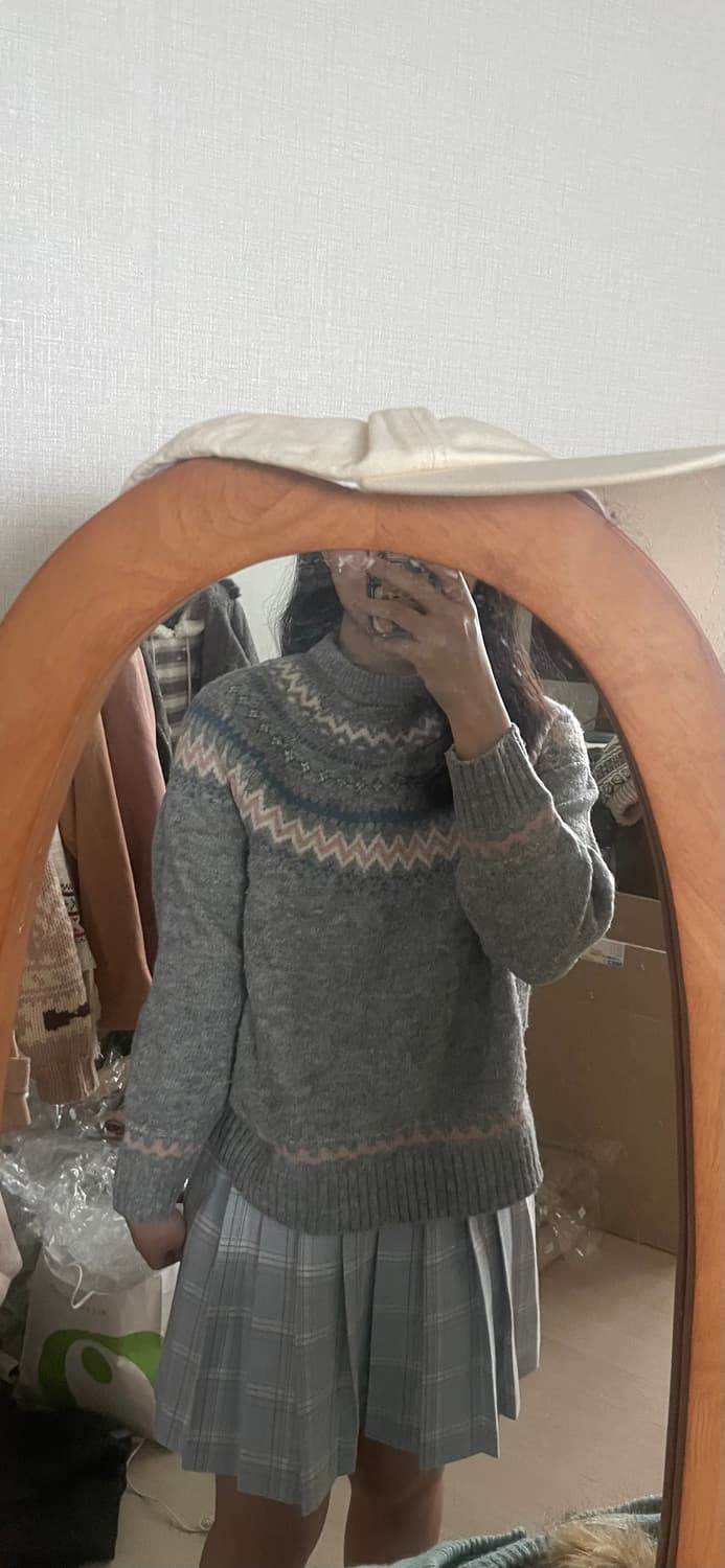 모리걸 빈티지 겨울 모리 set❄️🩵🤍 상품이미지6