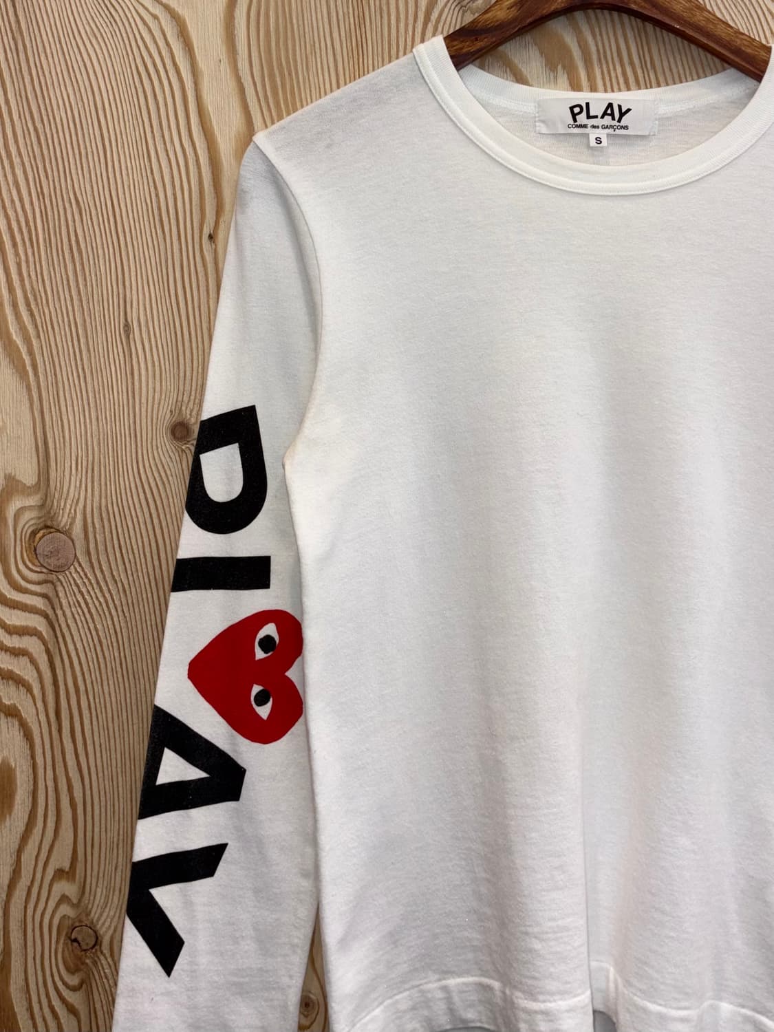 꼼데가르송 플레이 빅하트 롱슬리브 상품이미지3