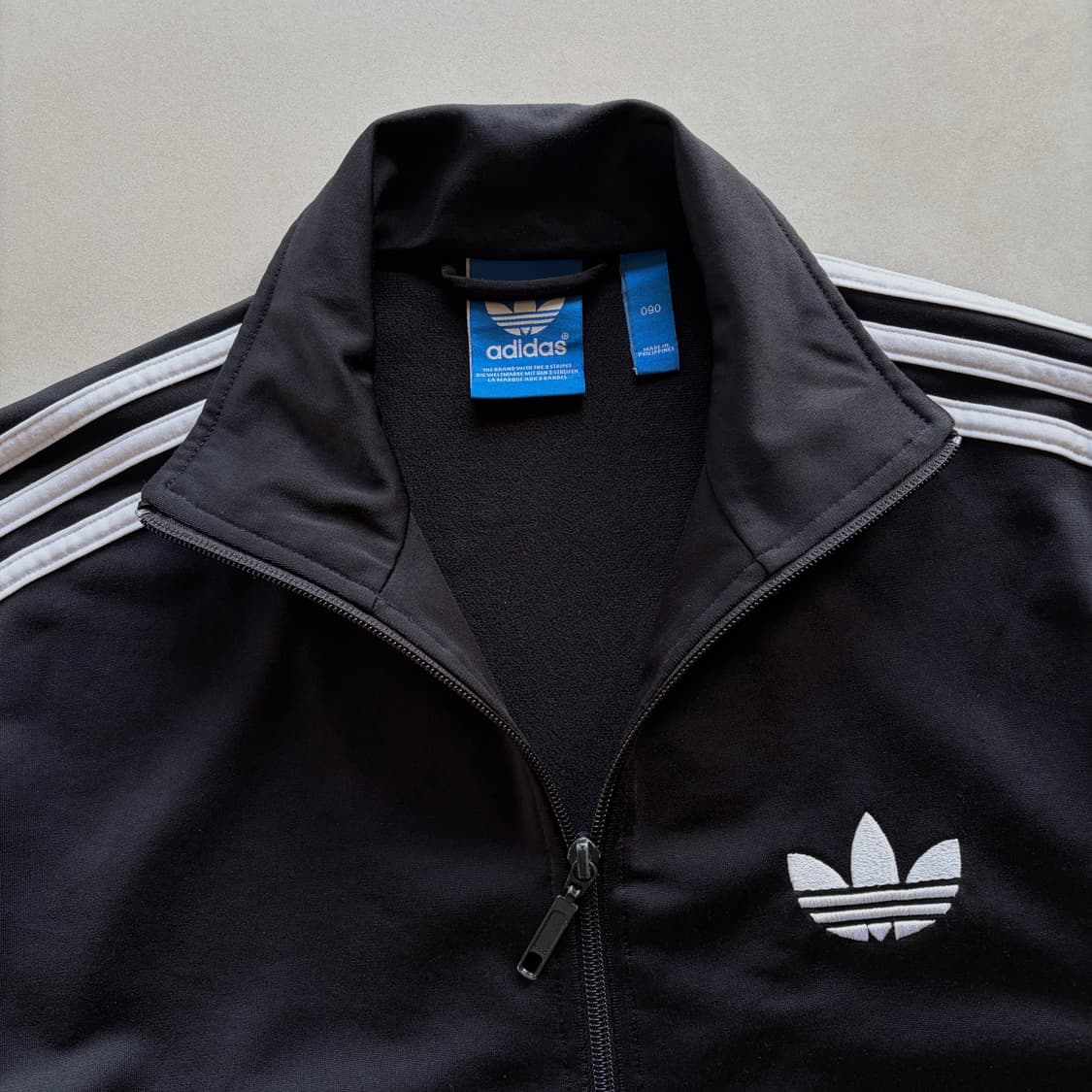 [S]아디다스 구형 파이어버드 블랙 트랙탑 져지 상품이미지7