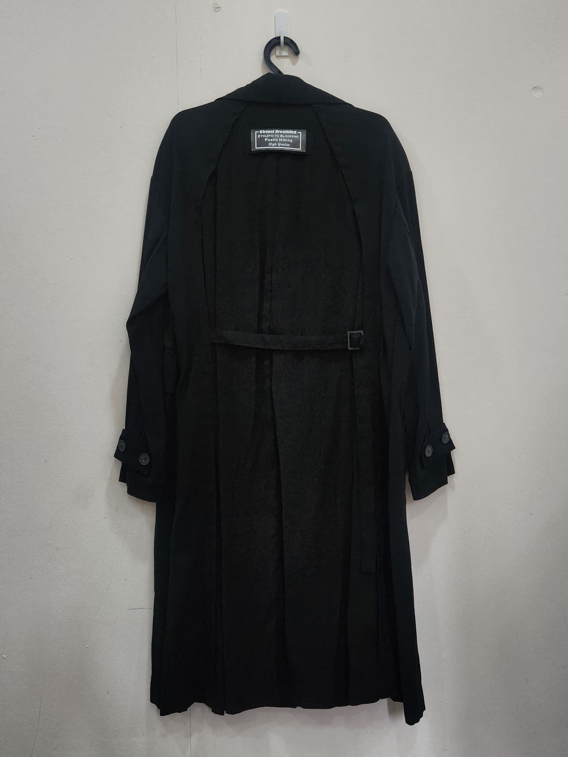 쥬시쥬디 블랙 롱 코트 여성 XXS 상품이미지2