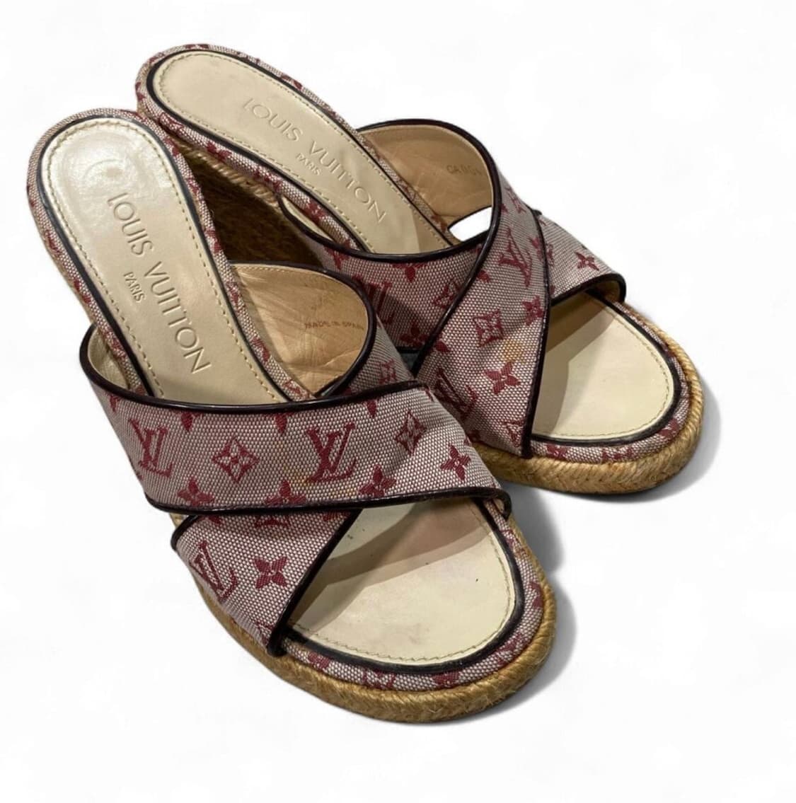 루이비통 모노그램 웨지힐 샌들 LOUIS VUITTON 루이비통 모노그램 상품이미지3
