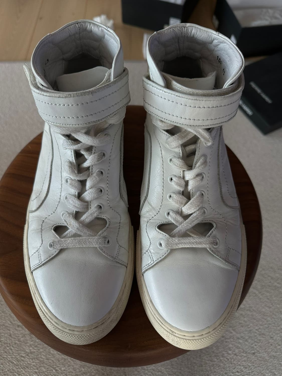 PIERRE HARDY LEATHER HIGHTOP SNEAKER 상품이미지2