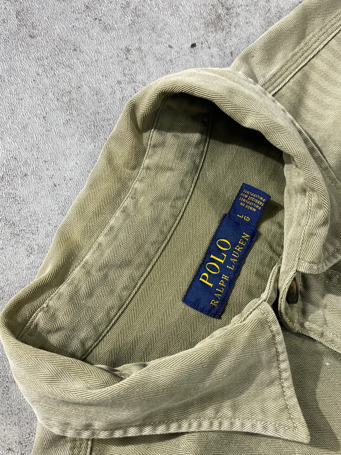 [L] Polo Ralph Lauren 폴로 랄프로렌 밀리터리 셔츠 상품이미지6