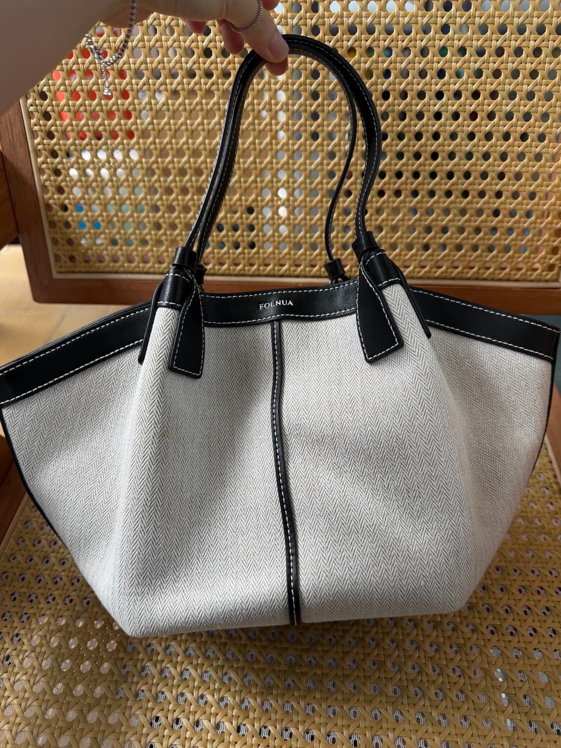 폴뉴아 미니쉘 캔버스 컨버스 블랙 상품이미지6